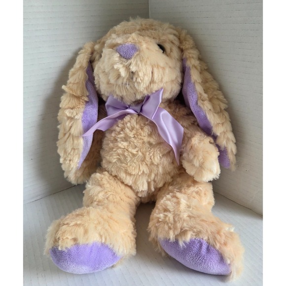 Inter-American Products Other - Inter American Products Plush Bunny Rabbit Yellow‎ and Purple Stuffed Animal 13"